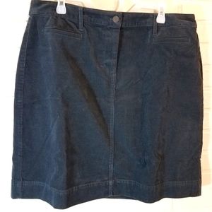 Talbots corduroy skirt size 16